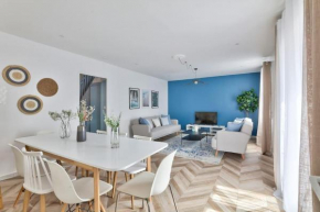 Parking Privé Gratuit - 15mn Paris - Gare à pied en 5mn - Tout équipée - Terrasse - Jardin - Stade de France - Casino d'Enghien - Hippodrome, Université